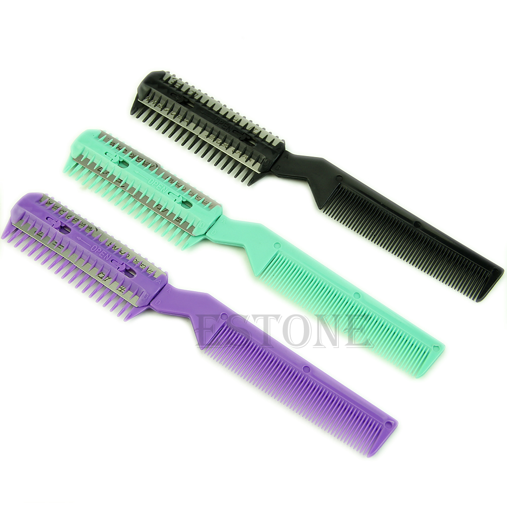 Professional Scissor Home Hair Razor Comb Hairdressing Thinning Trimmer  Punk Diy - Personal Care Appliance Accessories - AliExpress